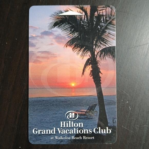 Hilton Grand Vacations Club Hawaii Key Card Hotel Room Key Sunset View - Picture 1 of 4